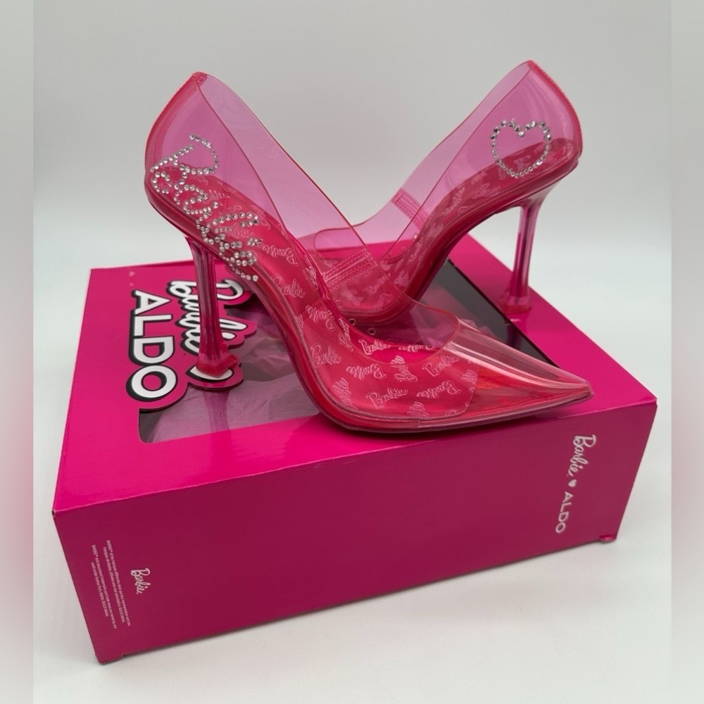 Barbie x ALDO “Tessy” Heels – Brand New in Box – Multiple Sizes Available 💖 - Picture 10 of 11